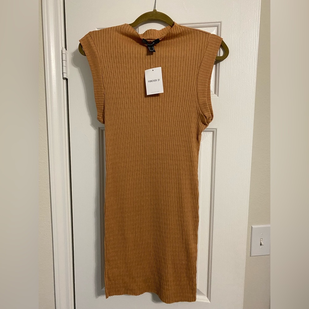Burnt Orange Tank Dress M